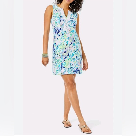 Lilly Pulitzer Women's Floral Swim Dress - Picture 1 of 10